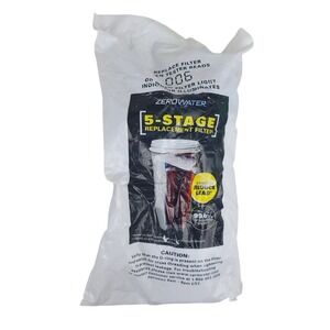 ZeroWater 5-Stage Replacement Filter for Pitchers and Dispensers White NEW